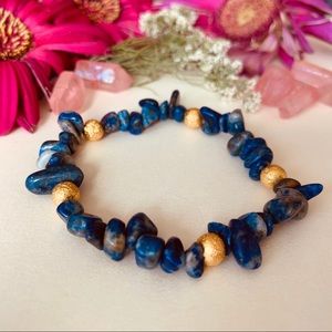 handcrafted lapis lazuli bracelet ✨☪️